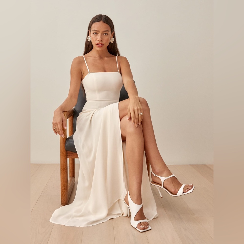 Reformation Bridal Ingrid Dress - Ivory